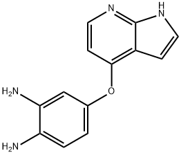 4-(3,4-DIAMINOPHENOXY)-7-AZAINDOLE Structure