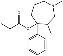 proheptazine Structure