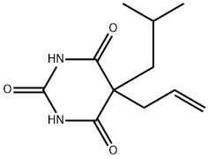 BUTALBITAL 구조식 이미지