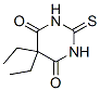 5,5-디에틸-2-티오바르비투르산 구조식 이미지