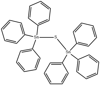 BIS(TRIPHENYLTIN)SULFIDE Structure