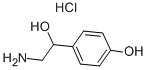 DL-Octopamine hydrochloride  구조식 이미지