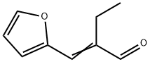 2-ethyl-3-(2-furyl)acrylaldehyde  Structure