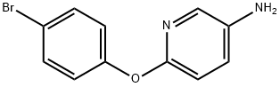 6-(4-BROMOPHENOXY)PYRIDIN-3-AMINE Structure