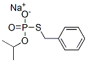 나트륨벤질설파닐-옥시도-옥소-프로판-2-일옥시-포스포란 구조식 이미지