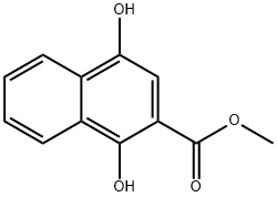 1,4-dihydroxy-2naphthoic acid methyl ester Structure