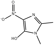 1H-Imidazol-5-ol, 1,2-dimethyl-4-nitro- (9CI) 구조식 이미지