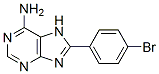 8-(4-bromophenyl)-7H-purin-6-amine Structure
