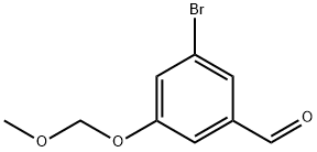 3-broMo-5-(MethoxyMethoxy)benzaldehyde Structure