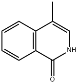 4-메틸-2H-이소퀴놀린-1-온 구조식 이미지