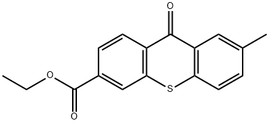 ethyl 7-methyl-9-oxo-9H-thioxanthene-3-carboxylate Structure