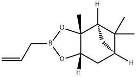 (+)-Allylboronic  acid  pinanediol  ester Structure