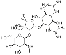 DIHYDROSTREPTOMYCIN, [3H(G)] Structure