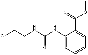 METHYL 2-[3-(2-CHLOROETHYL)UREIDO]BENZOATE Structure