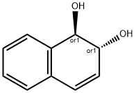 (+/-)-TRANS-1,2-DIHYDROXY-1,2-DIHYDRONAPHTHALENE Structure