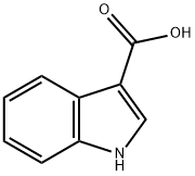 Indole-3-carboxylic acid 구조식 이미지