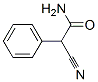 Benzeneacetamide,  -alpha--cyano- Structure