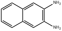  2,3-diaminonaphthalene Structure