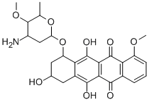 4'-O-methyldoxorubicin Structure