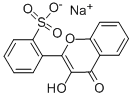 FLAVONOL-2'-SULFONIC ACID SODIUM SALT Structure