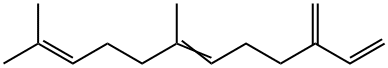 7,11-디메틸-3-메틸렌데카-1,6,10-트리엔 구조식 이미지