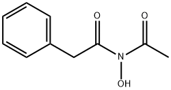 N-ACETYL-N-HYDROXY-2-PHENYLACETAMIDE Structure