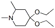피페리딘,4,4-디에톡시-1,2-디메틸-(9CI) 구조식 이미지