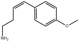 3-Buten-1-amine,4-(4-methoxyphenyl)-,(Z)-(9CI) 구조식 이미지