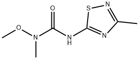 우레아,N-메톡시-N-메틸-N-(3-메틸-1,2,4-티아디아졸-5-일)-(9CI) 구조식 이미지