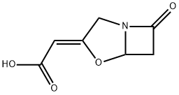 Acetic acid, (7-oxo-4-oxa-1-azabicyclo[3.2.0]hept-3-ylidene)-, (Z)- (9CI) Structure