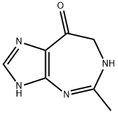 Imidazo[4,5-d][1,3]diazepin-8(3H)-one,  6,7-dihydro-5-methyl- 구조식 이미지