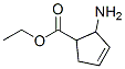 3-Cyclopentene-1-carboxylicacid,2-amino-,ethylester(9CI) Structure