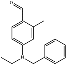2-Methyl-4-(N-ethyl-N-benzyl)aminobenzaldehyde Structure