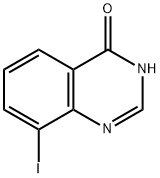 8-요오도퀴나졸린-4(3H)-온 구조식 이미지