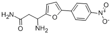 3-AMINO-3-[5-(4-NITROPHENYL)-FURAN-2-YL]-PROPIONIC ACID AMIDE 구조식 이미지