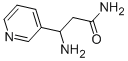 3-Amino-3-pyridin-3-yl-propionic acid amide Structure