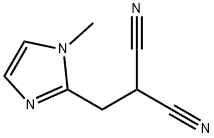 Propanedinitrile, [(1-methyl-1H-imidazol-2-yl)methyl]- (9CI) Structure