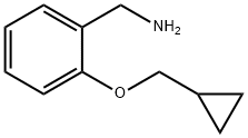 벤젠메탄아민,2-(사이클로프로필메톡시)-(9CI) 구조식 이미지