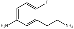 Benzeneethanamine, 5-amino-2-fluoro- (9CI) Structure