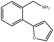 [2-(2-FURYL)PHENYL]메틸라민 구조식 이미지