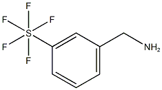 3-(Pentafluorosulphanyl)benzylamine Structure