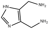 1H-이미다졸-4,5-디메탄아민(9CI) 구조식 이미지