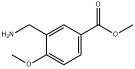 벤조산,3-(아미노메틸)-4-메톡시-,메틸에스테르(9Cl) 구조식 이미지