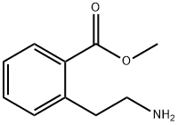 METHYL 2-(2-AMINOETHYL)BENZOATE Structure