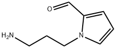 1H-Pyrrole-2-carboxaldehyde, 1-(3-aminopropyl)- (9CI) 구조식 이미지