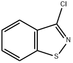 3-클로로-1,2-벤즈이소티아졸 구조식 이미지