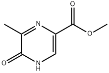 2-Pyrazinecarboxylic acid, 4,5-dihydro-6-Methyl-5-oxo-, Methyl ester Structure