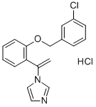 Croconazole hydrochloride 구조식 이미지