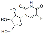 5-Fluorouridine 구조식 이미지