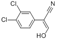 2-(3,4-Dichlorophenyl)-3-hydroxyacrylonitrile 구조식 이미지